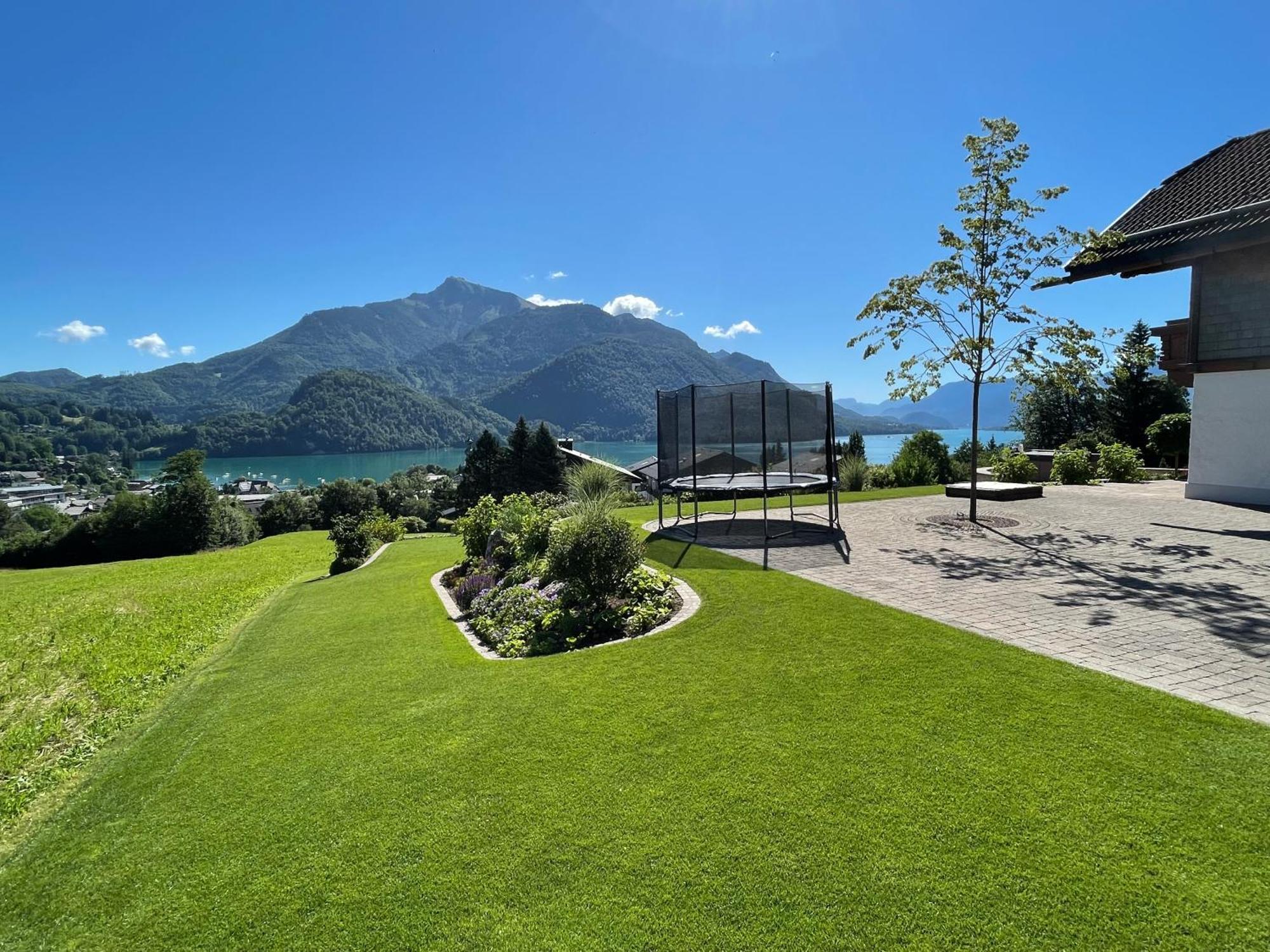 Ferienwohnung Schossleitner - Der Wohlfuehl-Ansitz Am Wolfgangsee Mit Weitblick Sankt Gilgen Εξωτερικό φωτογραφία