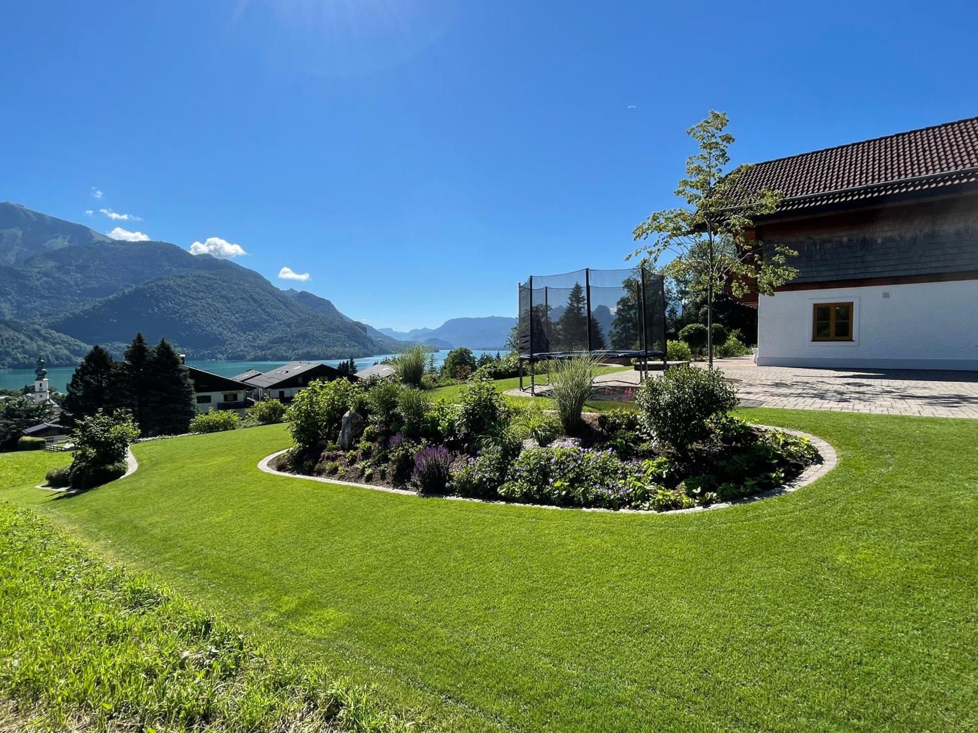 Ferienwohnung Schossleitner - Der Wohlfuehl-Ansitz Am Wolfgangsee Mit Weitblick Sankt Gilgen Εξωτερικό φωτογραφία