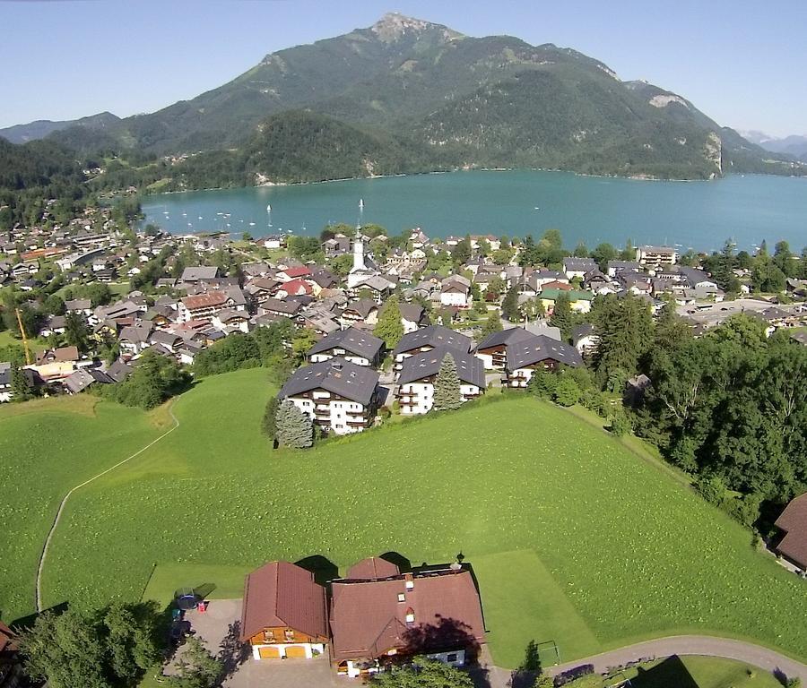 Ferienwohnung Schossleitner - Der Wohlfuehl-Ansitz Am Wolfgangsee Mit Weitblick Sankt Gilgen Εξωτερικό φωτογραφία